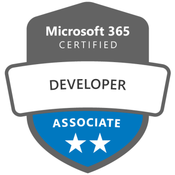 Certyfikat MS-365 Developer Associate